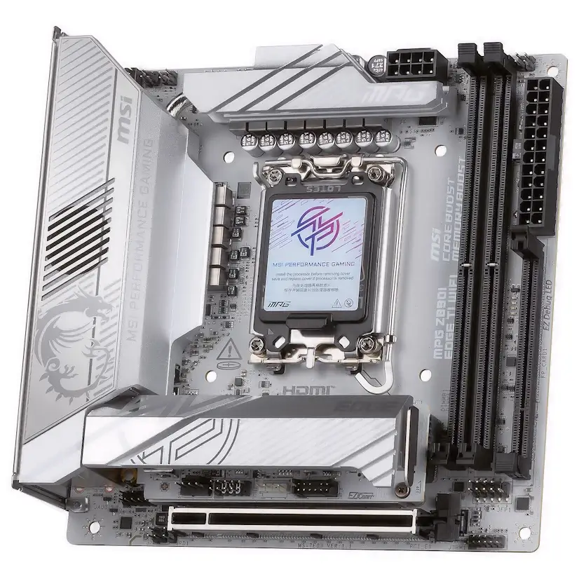 Montaje Placa Base MSI MPG Z890I EDGE TI WIFI Gaming PC Ciudalgolf